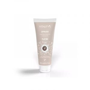 Masque Espresso Platine – masque pigmenté platine pour neutraliser les reflets jaunes et raviver un blond froid