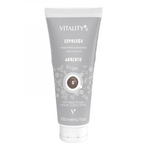 Masque Espresso Argent – masque pigmenté argent pour neutraliser les reflets jaunes et raviver les tons froids