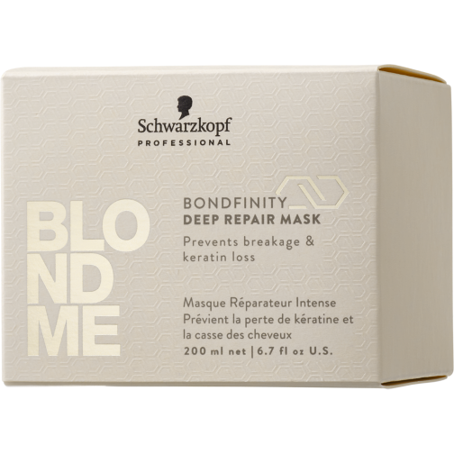 BLONDME Masque Réparateur Intense Bondfinity – Cheveux Sublimés (200 ml) – Image 3