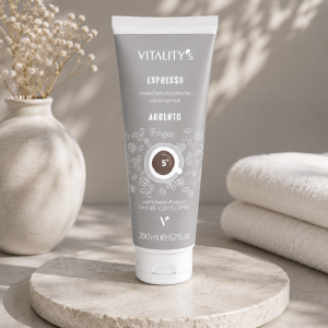 Masque Espresso Argent – masque pigmenté argent pour neutraliser les reflets jaunes et raviver les tons froids