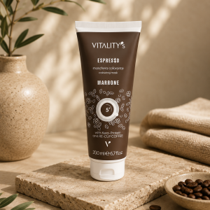 Masque Espresso Marron – masque pigmenté marron pour raviver les reflets et la brillance