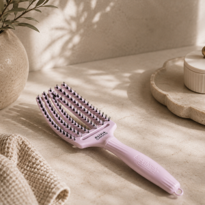 Brosse démêlante Olivia Garden lavande – brosse anti-nœuds démêlage doux cheveux secs ou mouillés
