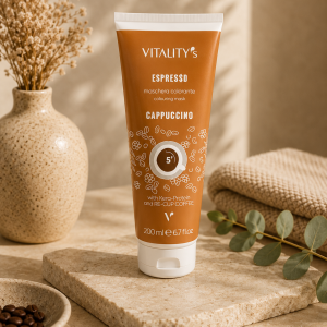Masque Espresso Cappuccino – masque pigmenté pour raviver les reflets et la brillance
