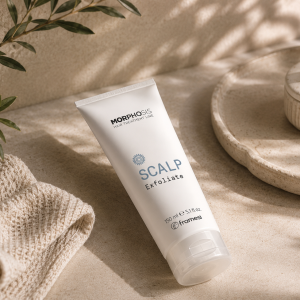 Exfoliant cuir chevelu Framesi Morphosis Scalp Exfoliate 150 ml en soin pré-shampoing.