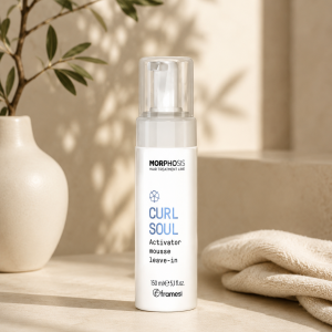 Framesi Curl Soul Mousse Activator 150 ml mousse leave-in pour cheveux bouclés.
